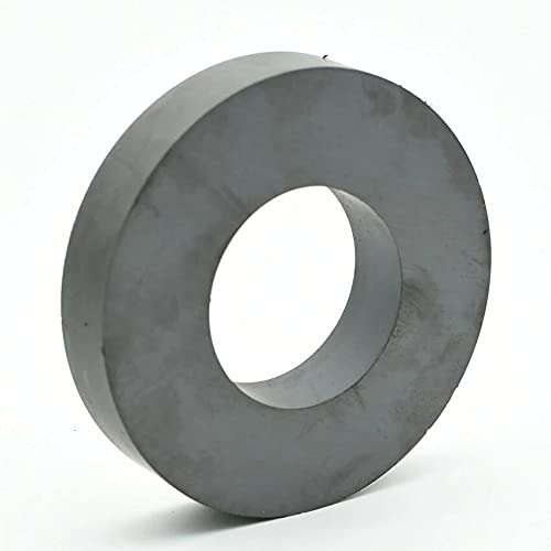 Pullox Ferrite Ring Magnet/Ceramic Magnet with OD 45mm x ID 22mmx8mm  Thickness (4 Pcs) : Amazon.in: Office Products