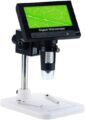 Pullox 4.3” Digital Microscope | 50X–1000X HD LCD Screen | USB Electronic Magnifier for Coins, Jewelry, Circuit Repair & Specimens